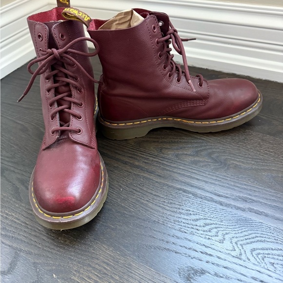 DR. MARTENS 1460 Pascal Virginia Leather Boots - Picture 7 of 14
